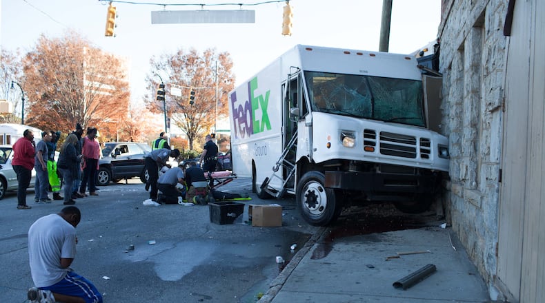Emory University Student Magnus Ojukwu prays for victim.