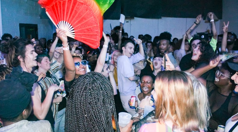 Southern Fried Queer Pride is an Atlanta-based organization that empowers queer communities of color in the South. Founded in 2014, the group recently signed a lease for a new community space. Courtesy of Southern Fried Queer Pride