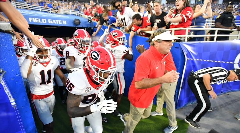 Georgia football-Alabama-game time-TV channel-watch online-odds-week 5