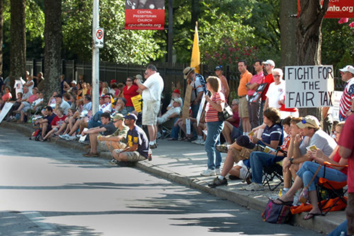 July 4 tax protest in Atlanta