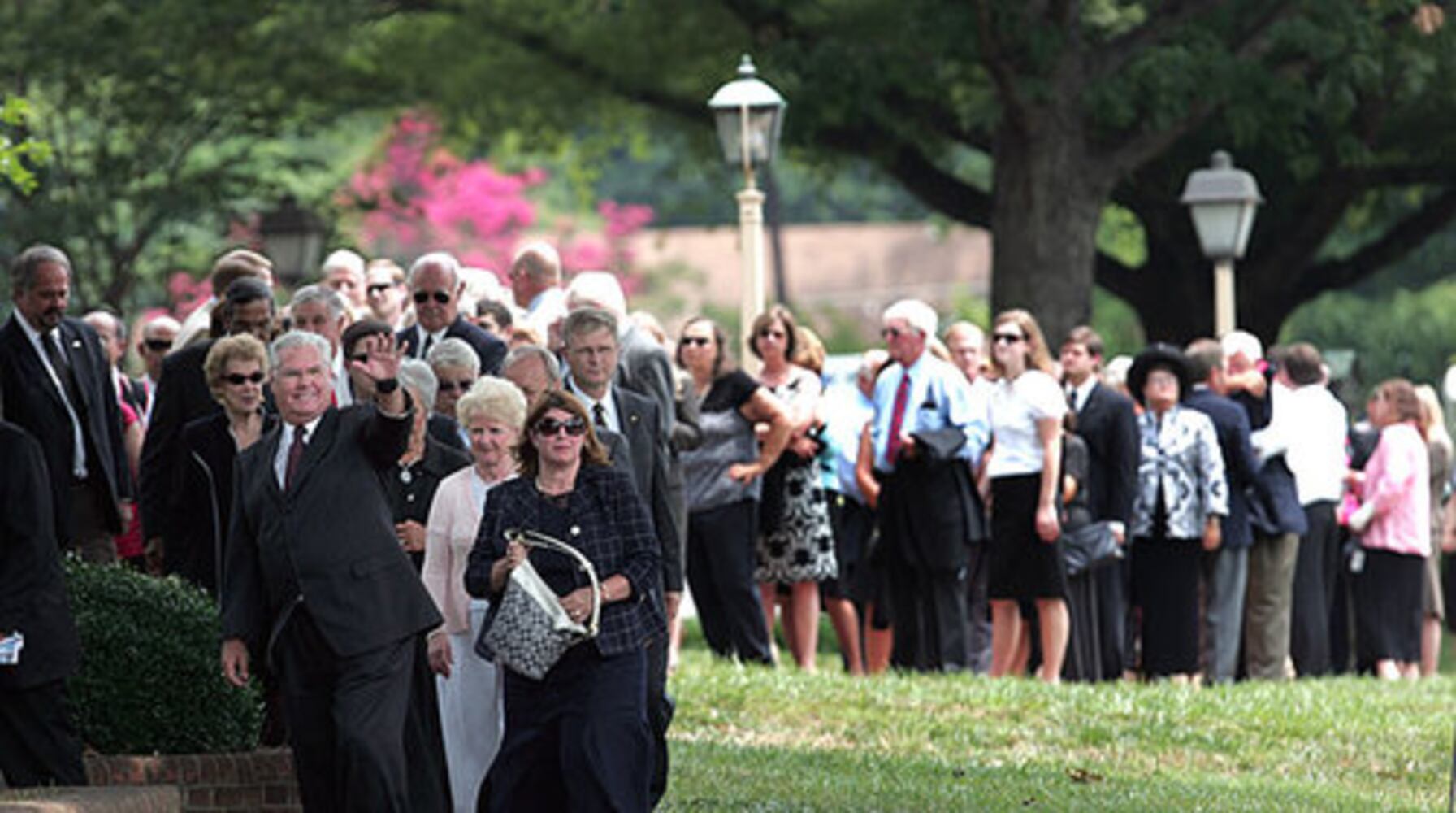 Former Sen. Jesse Helms laid to rest