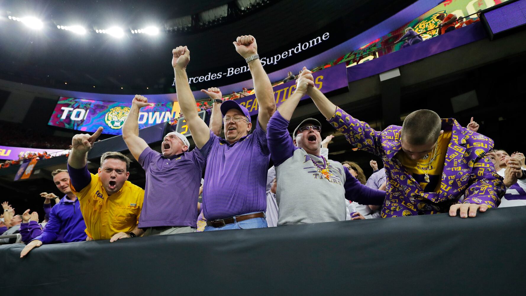 Photos: Clemson, LSU meet in national championship game