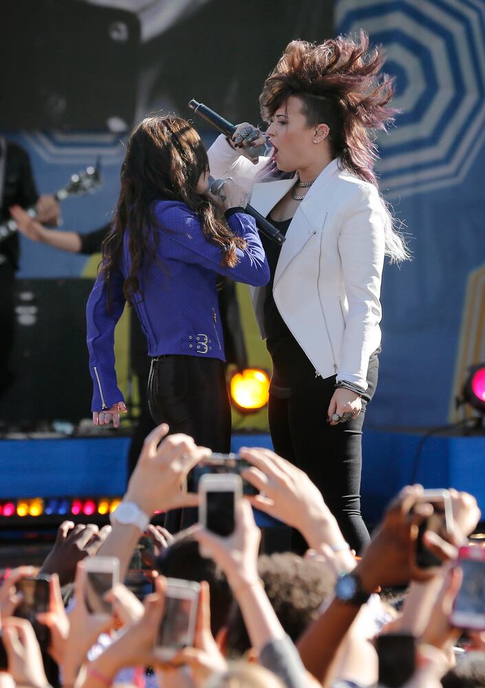 Demi Lovato on Good Morning America - June 6, 2014