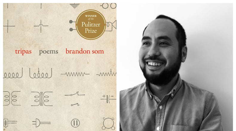 "Tripas," A book of poems published by The University of Georgia Press and The Georgia Review and written by California poet Brandon Som, has won the Pulitzer Prize for poetry. Photos: University of Georgia Press