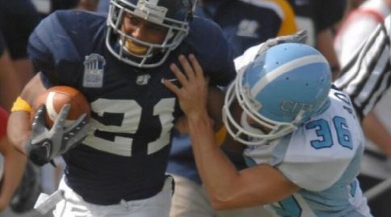 Raja Andrews is a former Georgia Southern football standout. (Credit: Savannah Morning News)