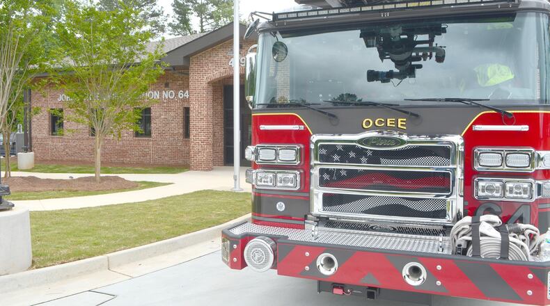 The Johns Creek Fire Department has officially opened the city’s new 9,000 square-foot Fire Station 64 at 4795 Kimball Bridge Rd. (Courtesy City of Johns Creek)
