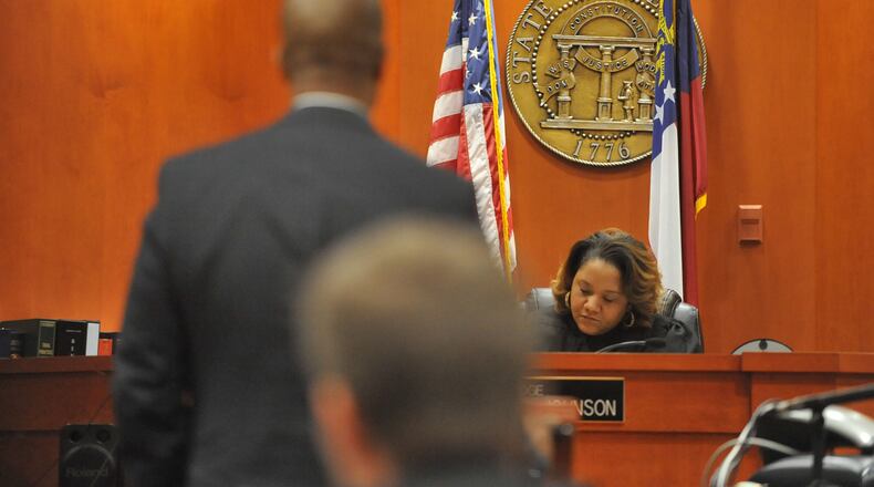 New rules will prohibit smart phone use in state courtrooms without advance permission from the judge. KENT D. JOHNSON /KDJOHNSON@AJC.COM