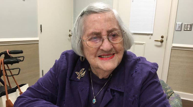 Helen Weingarten, 93, shares her story as a Holocaust survivor as part of "These Eyes Have Seen," a project launched in 2015 by Sunrise Retirement Living to document the memories of residents and other seniors around the country.