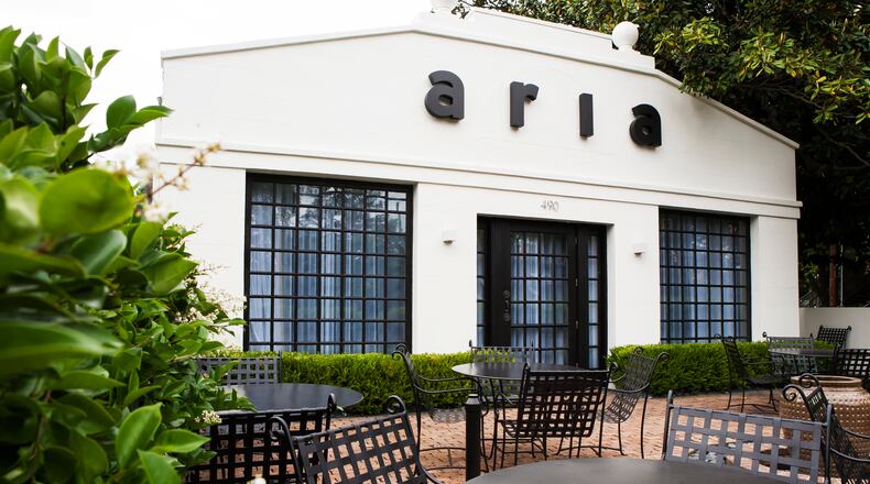 Gerry Klaskala, chef and owner of Buckhead fine dining icon Aria, announced his retirement after 25 years at the restaurant. March 28, 2025 (Credit: LuAnne DeMeo, courtesy of Aria)