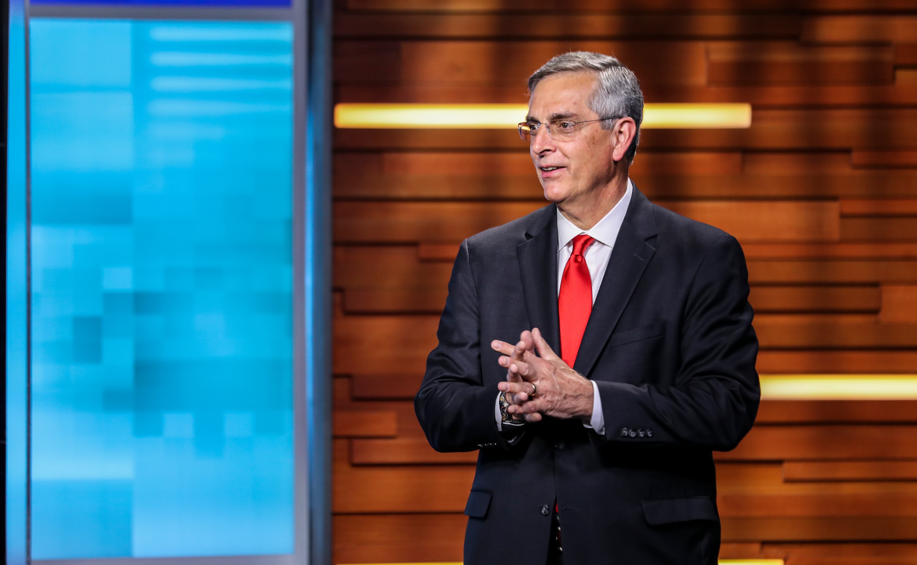 Secretary of State Brad Raffensperger has officially thrown his hat in the ring for Georgia governor. (File/AJC 2022)