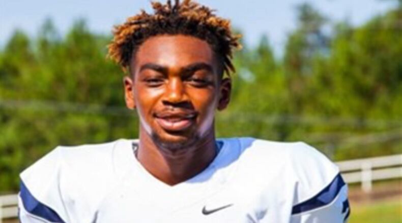 Newnan High wide receiver P.J. Harris committed to Georgia Tech in January, but did not publicize his decision. (Photo courtesy P.J. Harris)