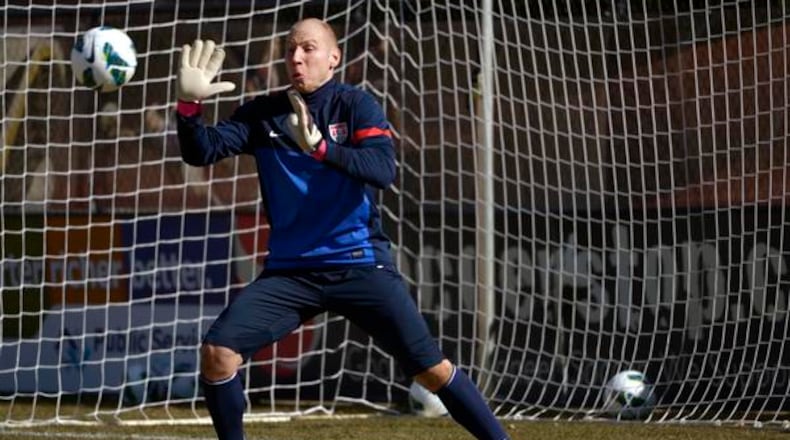 Brad Guzan has made more than 50 appearances for the U.S. men’s national team.