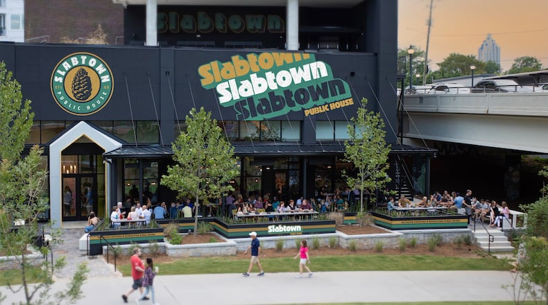 A rendering of Slabtown Public House.