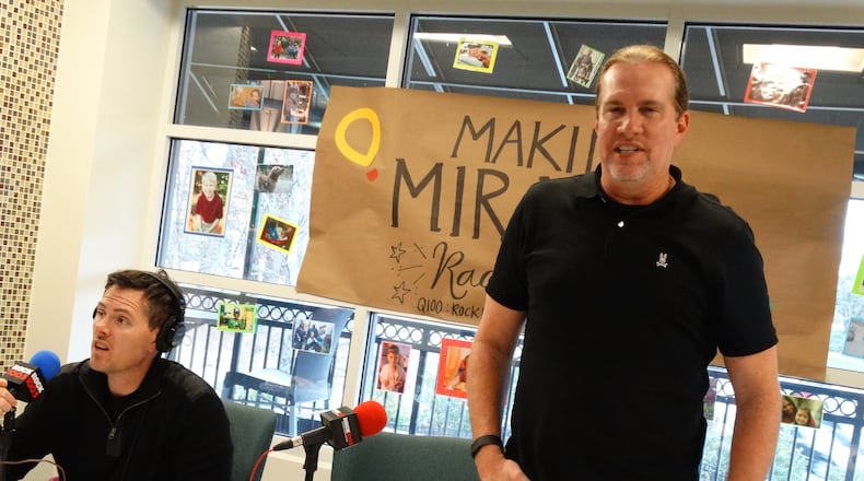 Jason Bailey and "Southside" Steve Rickman have been working as a morning show since late 2014. CREDIT: Rodney Ho/ rho@ajc.com