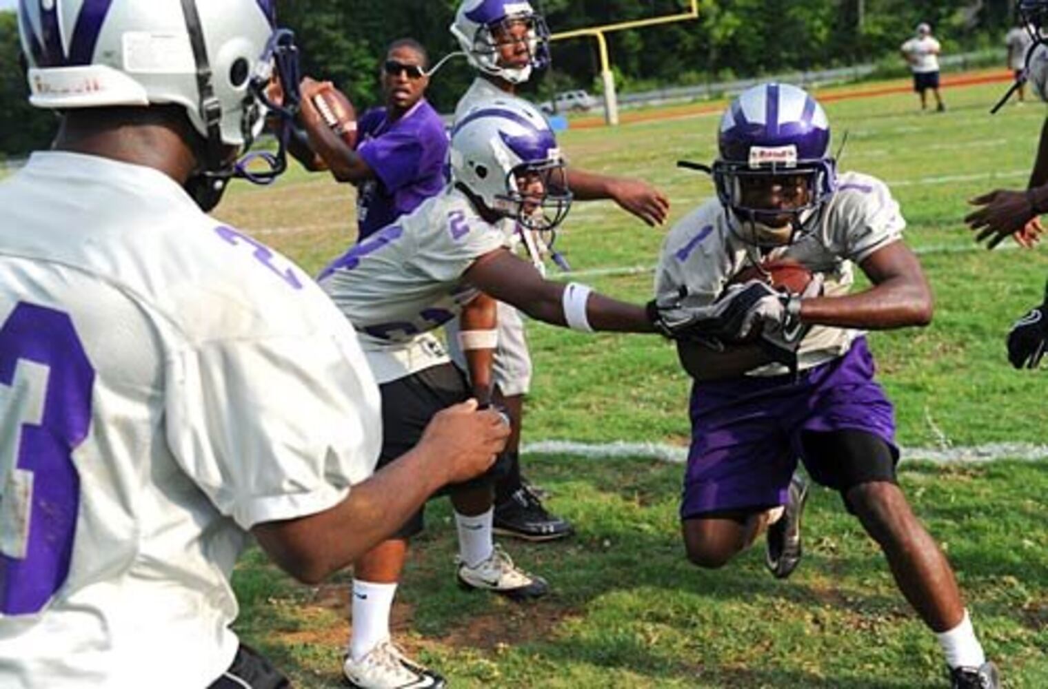 High school football: Summer workouts