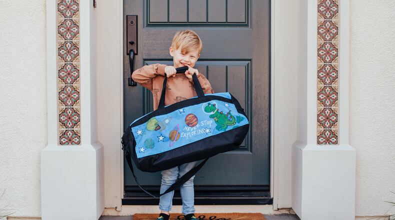 One of TWR's main services is the Sweet Case Program, through which the groups provides duffle bags with supplies and a teddy bear to foster children. This is especially impactful for foster children when they have to move, because otherwise their belongings would usually be carried in a trash bag.