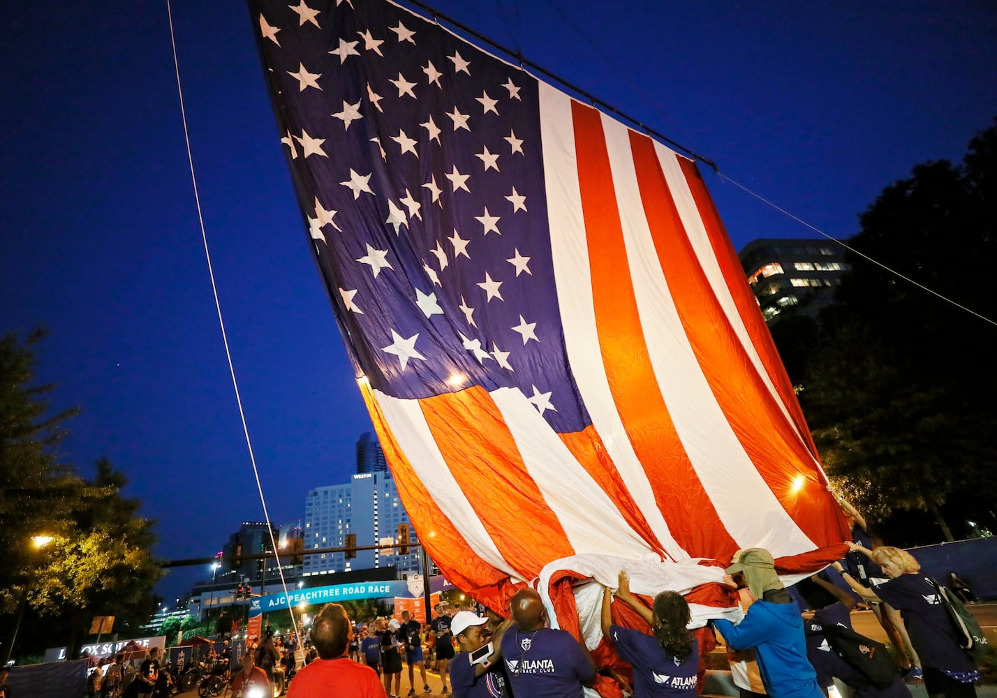 Photos: Scenes from 2018 AJC Peachtree Road Race