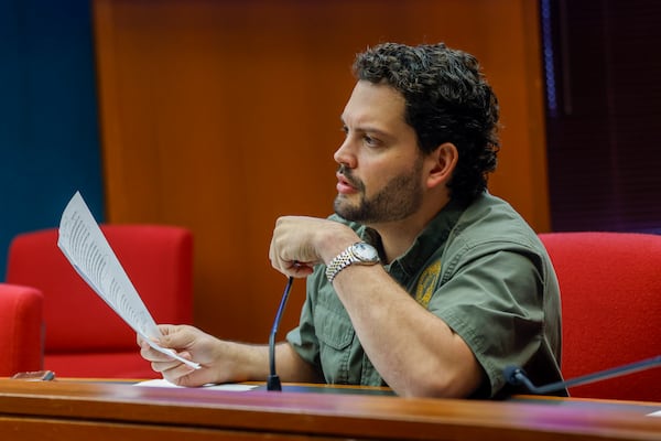 State Rep. Steven Sainz, R-St. Marys, in March 2026. (Arvin Temkar/AJC)