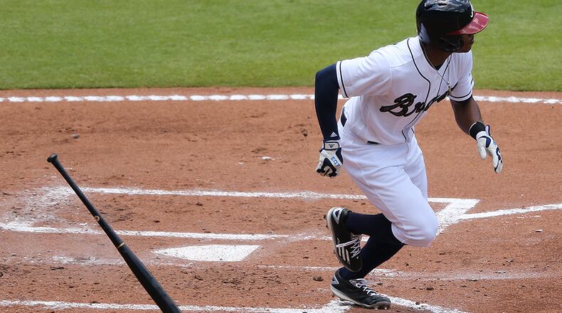 Outfielder Mallex Smith was acquired by the Atlanta Braves before the 2015 season.