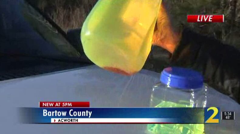 The tainted fuel damaged a man's pickup truck, costing him thousands of dollars.