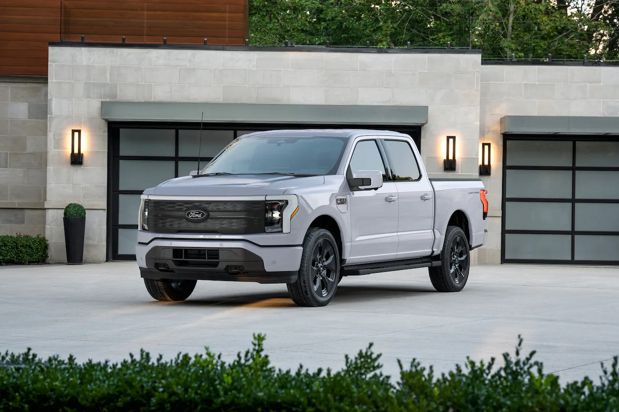 Ford is pulling the plug on its F-150 Lightning, the electric variant of its bestselling F-150. (Courtesy of Ford)