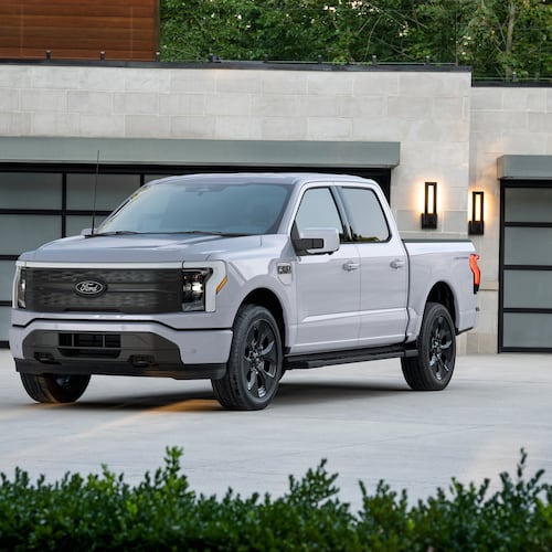 Ford is pulling the plug on its F-150 Lightning, the electric variant of its bestselling F-150. (Courtesy of Ford)