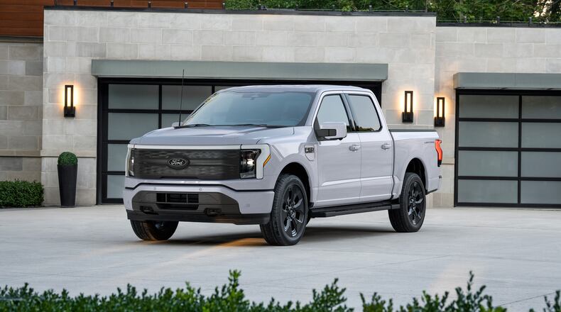Ford is pulling the plug on its F-150 Lightning, the electric variant of its bestselling F-150. (Courtesy of Ford)