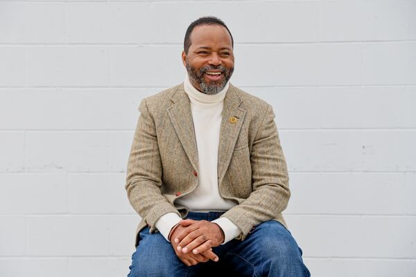 Army veteran Osborn Murray poses for a portrait in Atlanta on Wednesday, November 2, 2022. Murray now assist homeless and underserved throughout metro Atlanta through his organization, The Calalus Group.  (Arvin Temkar / arvin.temkar@ajc.com)