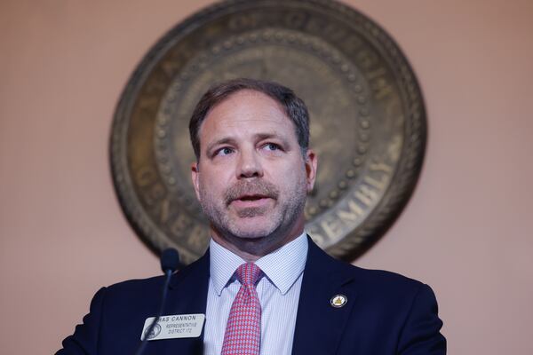 State Rep. Chas Cannon, R-Moultrie, chairs a House committee studying local government funding. (File photo by Arvin Temkar/AJC)
