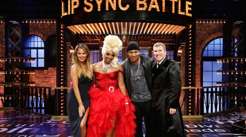 Chrissy Teigen, NeNe Leakes, LL Cool J and Todd Chrisley. CREDIT: Spike TV