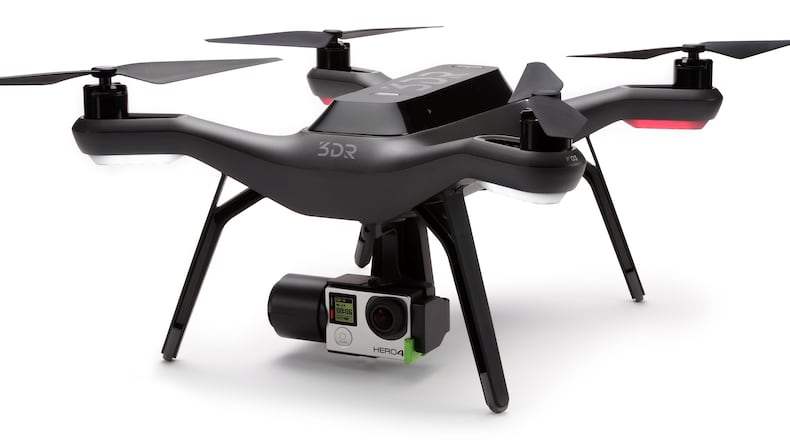 The Solo is now for sale at major electronics stores. (Photo courtesy 3D Robotics/TNS)