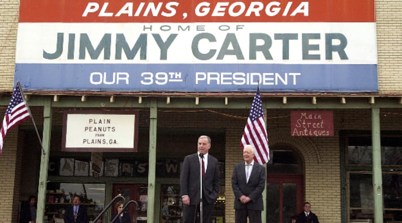 From peanut farmer to solar farmer, former President Jimmy Carter has installed solar panels on about 10 acres of his land in Plains, Georgia, four decades after he turned heads when he installed solar panels on the White House roof as part of a push to increase "clean" energy use in America.