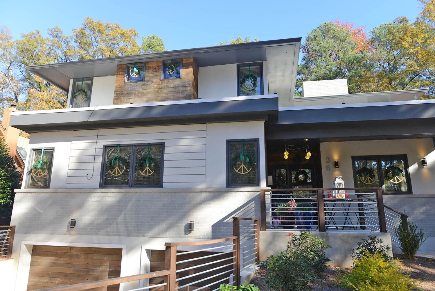 Photos: 8 trees among tour home’s Christmas decorations