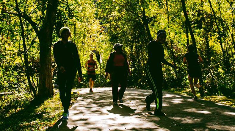 A sinkhole has opened up on the Big Creek Greenway, and Alpharetta is spending $100,000 to fix it. CITY OF ALPHARETTA