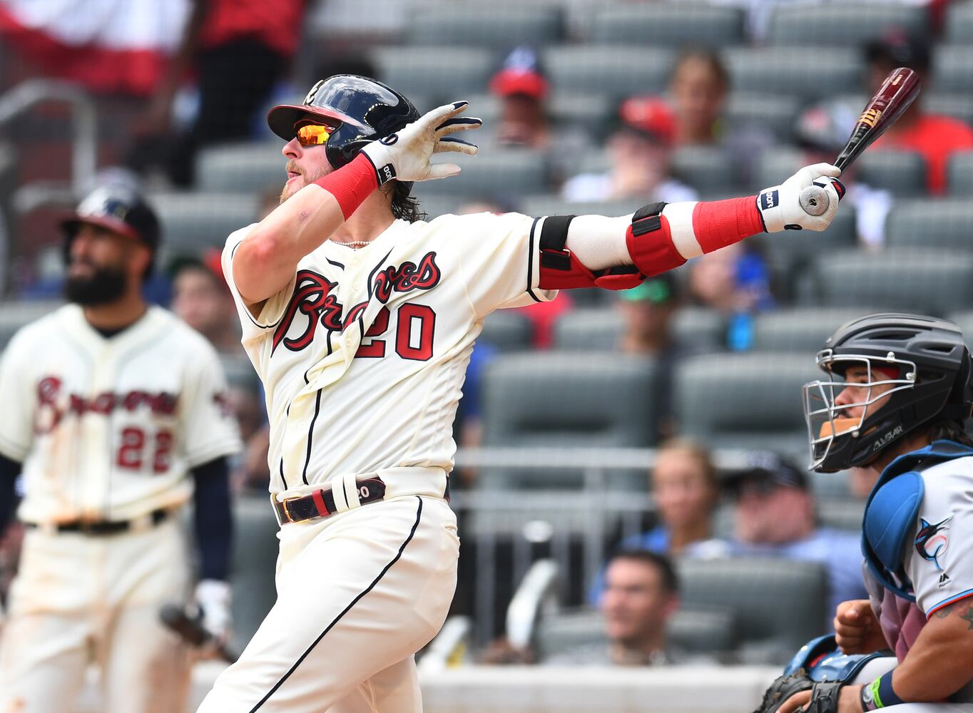 Photos: Braves face Marlins in last game before All-Star break