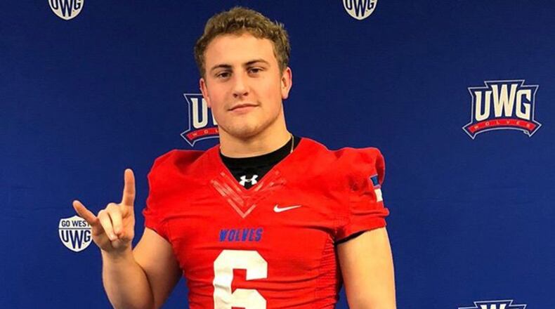 Calhoun linebacker Bailey Lester, the defensive player of the year in Class AAA, signed with West Georgia, a Division II school. Calhoun coach Hal Lamb calls that ‘’a steal.’’