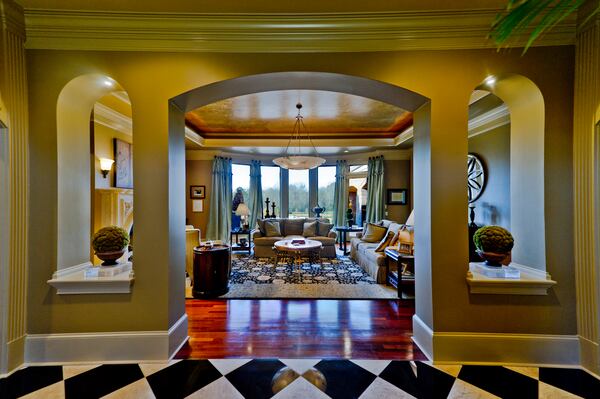 Former Atlanta Braves pitcher John Smoltz is selling his $7.2 million estate, located on 19.7 acres in the gated Greystone community in Milton. According to the listing by Harry Norman Realtors, the 18,000-square-foot home includes 10 bedrooms, 10 bathrooms, an au pair suite, a studio apartment and an eight-car garage. The property also features a custom-designed 18-hole golf course, tennis and basketball courts, a pool and spa, baseball and football fields, a fishing pond and a jogging trail.