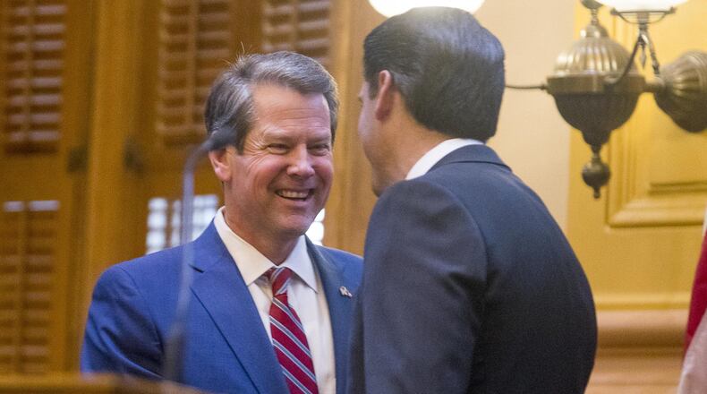 Gov. Brian Kemp. (ALYSSA POINTER/ALYSSA.POINTER@AJC.COM)