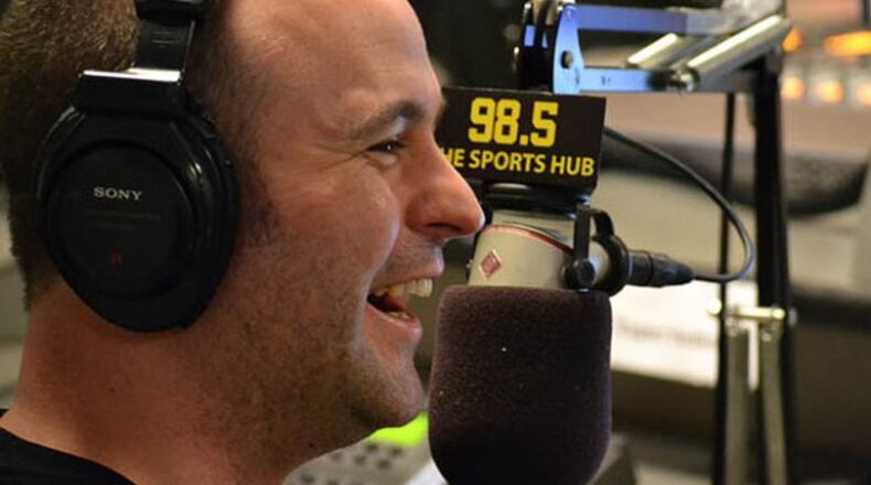 Rich Shertenlieb has found a home in Boston at 98.5 the Sports Hub. CREDIT: 98.5 the Sports Hub