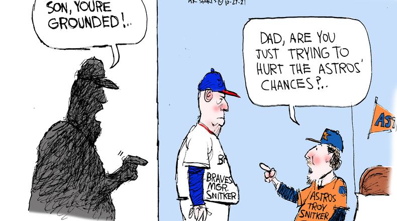 Son, you're grounded.