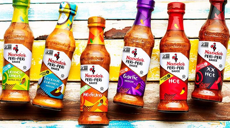 Peri-peri sauce from Nando’s. Courtesy of Nando’s