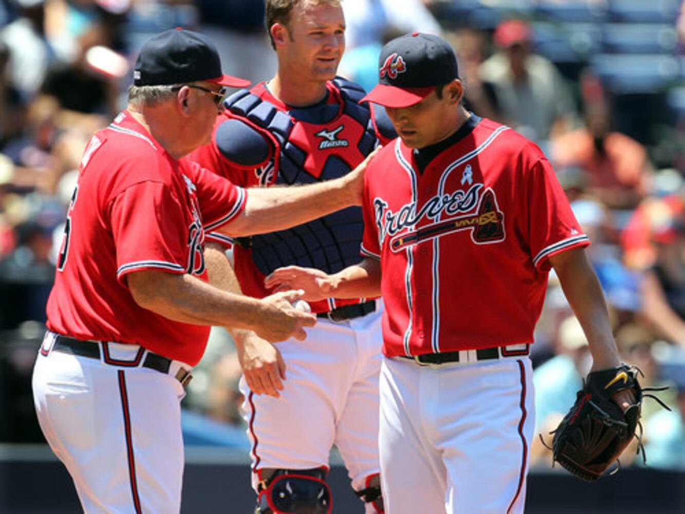 Braves host Royals in series finale