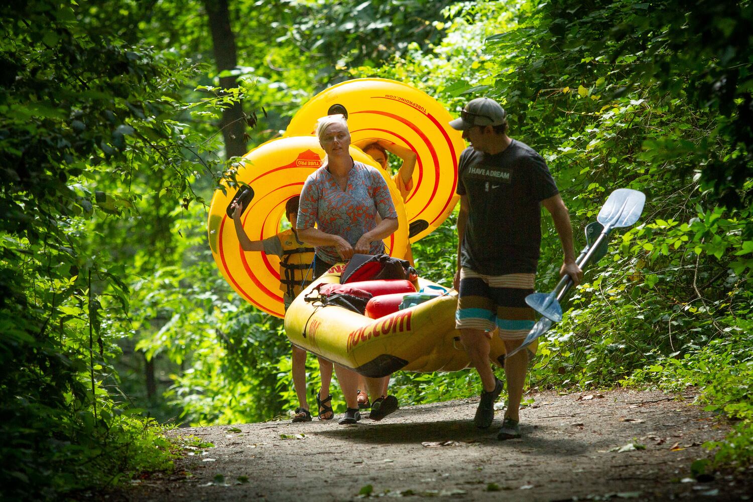 PHOTOS: Summer tradition returns with tubing on the Hooch