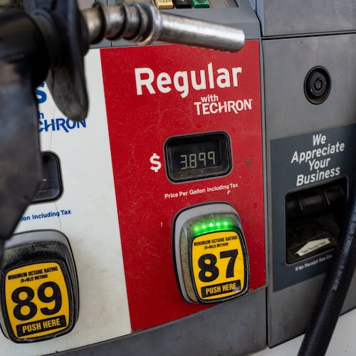 Gov. Brian Kemp on Friday extended the gas tax holiday for another two weeks as summer travel season is about to kick off and motorists deal with the highest fuel prices in four years. (Ben Hendren for the AJC)