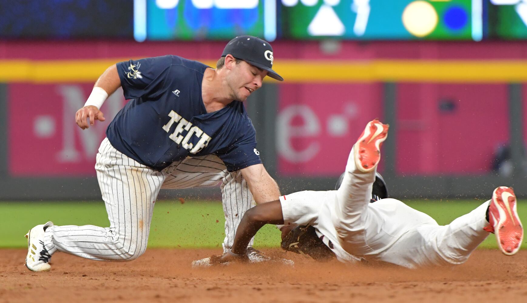 Photos: Tech and Georgia battle in baseball