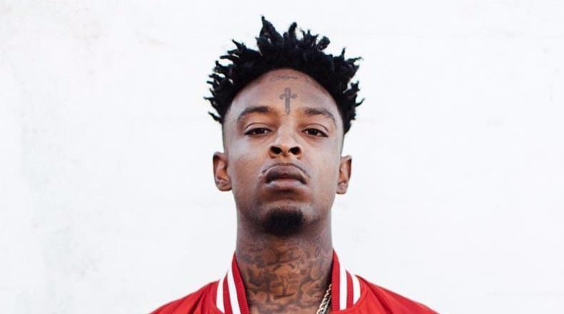 The Hawks had a good night. 21 Savage, not so much.