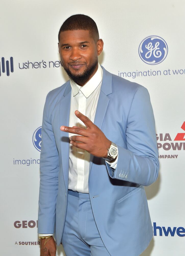 Usher's New Look Foundation reception