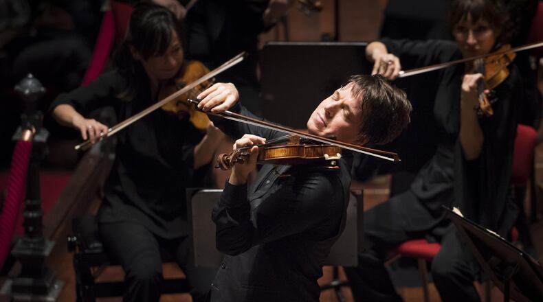 Violinist Joshua Bell will perform at Spivey Hall on Oct. 7. Contributed by Simon Van Boxtel