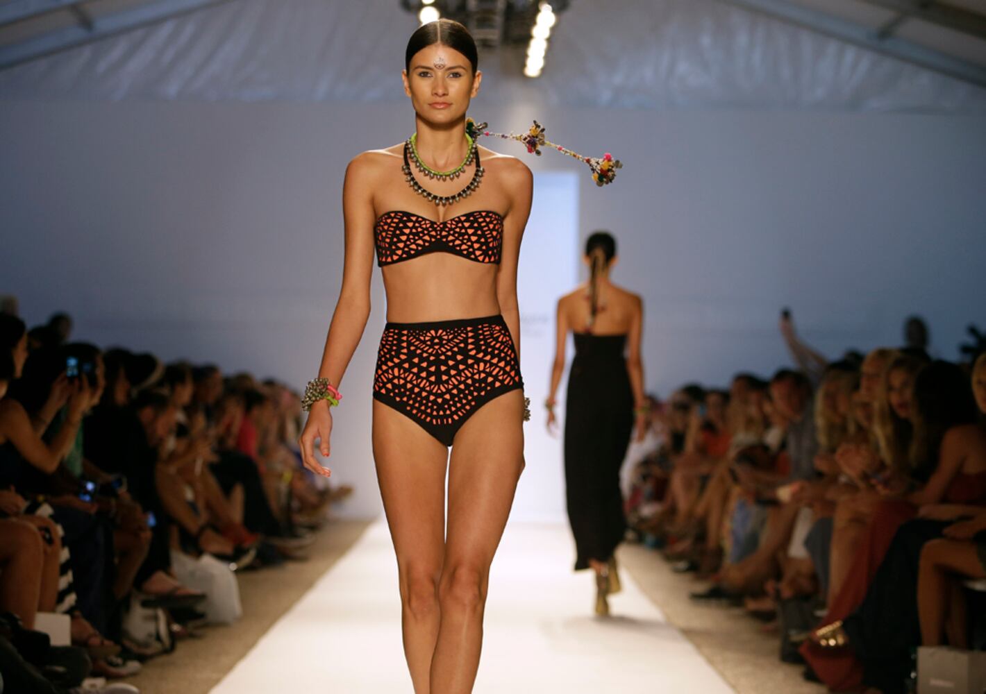 Miami swim wear fashion show