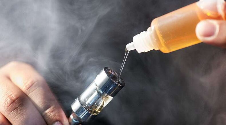 University of Georgia study finds high school athletes more likely to vape. AJC file photo